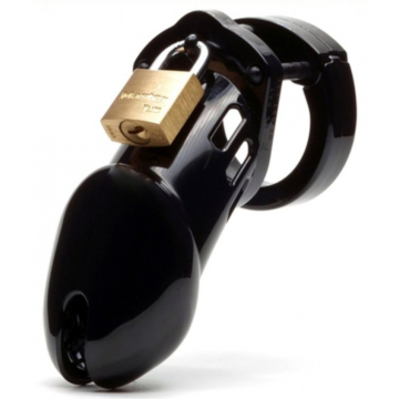 Black chastity cage
