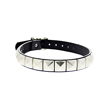 Kinksters' Studded Leather Choker