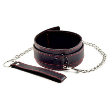 Lovetoy Collar & Leash Bondage Black