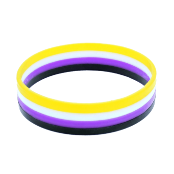 Rainbow Non-Binary Bracelets