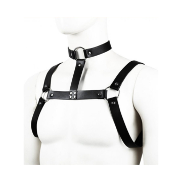 Chest Harness Belt With Collar