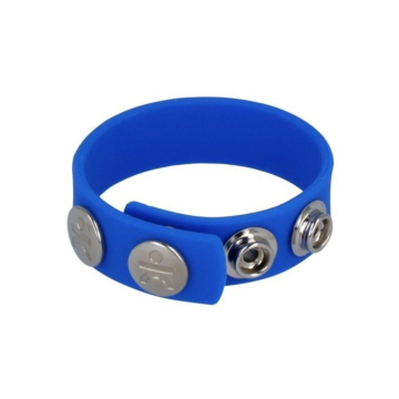 Cockring STRAP Silicone Blue