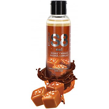 4-in-1 Dessert Kissable Warming Lubricant Chocolate 125ml - Stimul8