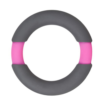 NEON STIMU RING 42MM GREY/PINK