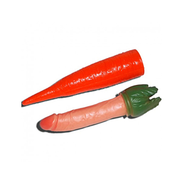 CARROT VEGETABLE REALISTIC DILDO