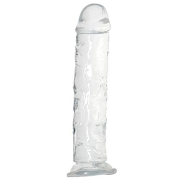 Realistic Clear Dildo Emotion Medium 25cm - Toyz4lovers - Transparent Penis with Veins