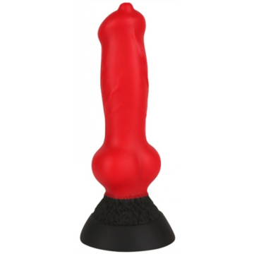 Mini Dog Monster Dildo with Suction Cup - 15 x 5cm - Animal Cock