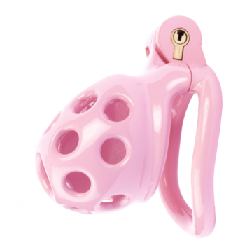  Chastity Cage Dotty 5.5 x 3.4 cm - Pink