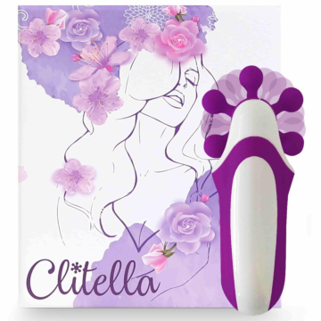 FeelzToys Clitella - Purple Silicone Stimulator