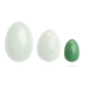 La Gemmes Yoni Vaginal Egg Small - Jade - Green