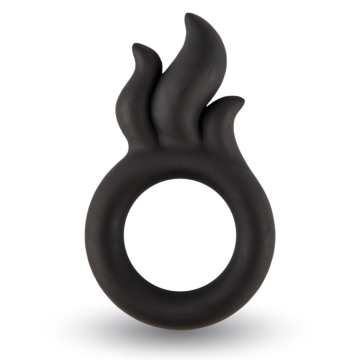 VelvOr Black Silicone Cock Ring