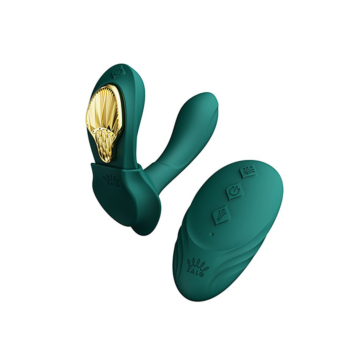 Zalo - Aya Wearable Massager Obsidian Turquoise Green