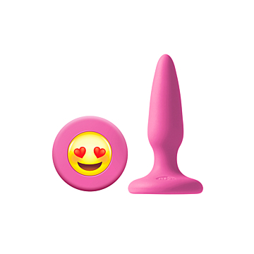 Moji's Ily Butt Plug Pink - NS Novelties