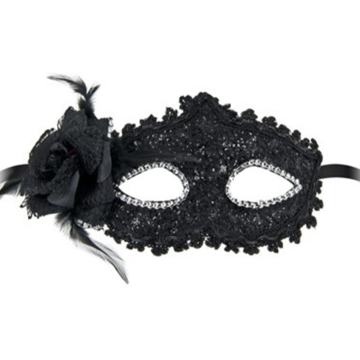 Bella black Fetish Mask