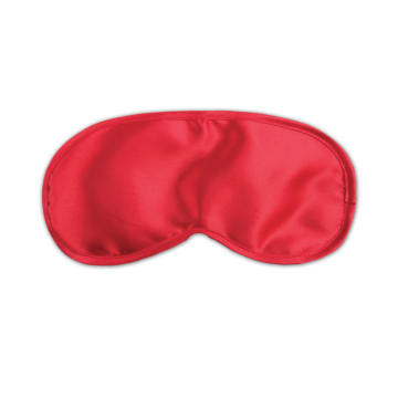 Satin Love Mask - Red