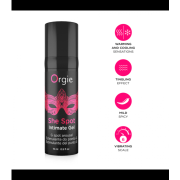 Orgie She Spot Gel - Intimate Bliss