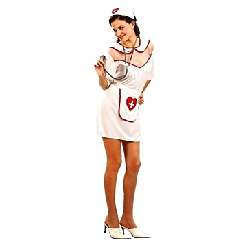 Kinksters Sexy Nurse Uniform - White.