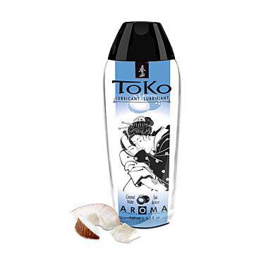 Shunga Toko Aroma Lubricant Coconut Water 165 ml - Comestible - Flavoured