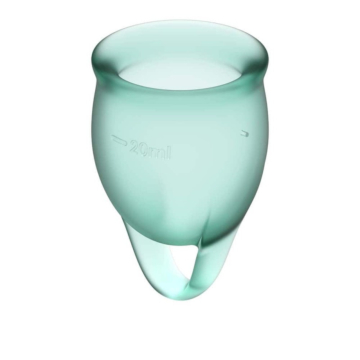 Satisfyer Menstrual Cup - Dark Green.