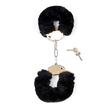 Furry Cuffs Black