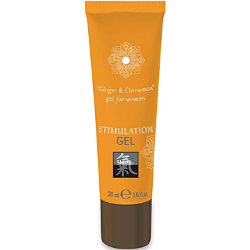 HOT Shiatsu Ginger Cinnamon Stimulation Gel