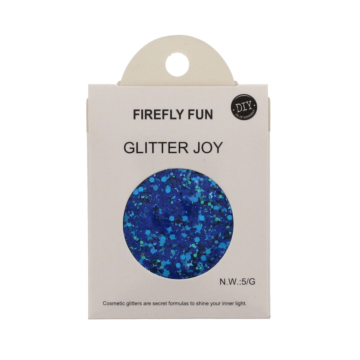 Blue Glitter Mix for Skin, Hair & Nails by Firefly Fun