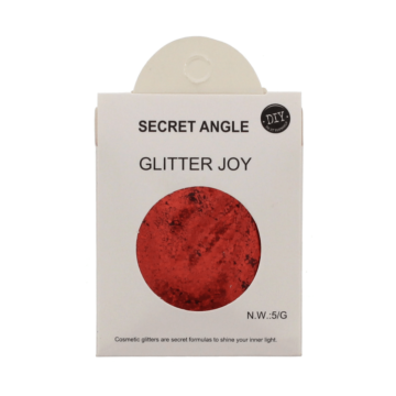 Red Glitzy Secret Angle