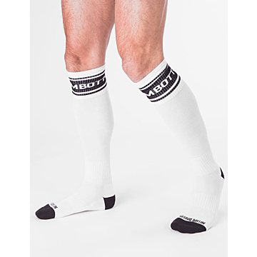 Barcode Berlin White Football Socks