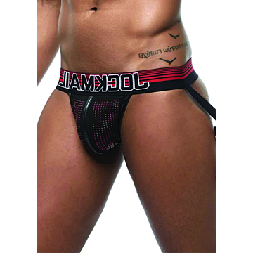 Men's JOCKMAIL - JM222 - Jockstrap - Red