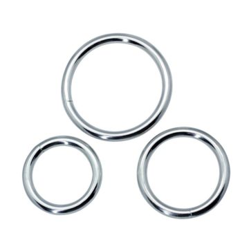 Timeless Metal Cock Rings (3 pcs) - Toyz4Lovers