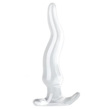 Lieps XXL Butt Plug Snake 32 x 7 cm - Transparent