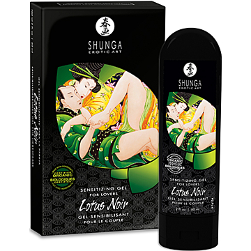 Shunga Lotus Noir Gel: Sensual Delight.