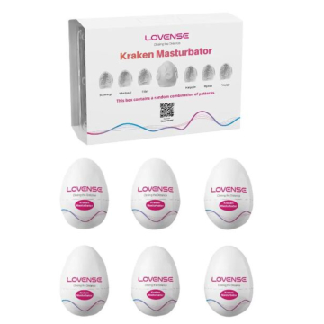 Lovense Kraken - Easy Pocket Masturbator for Men (Pack 6 Units)