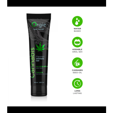 Orgie Lube Tube Cannabis 100ml
