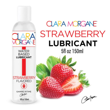 Edible Water Based Lubricant Strawberry 150ml - Clara Morgane 