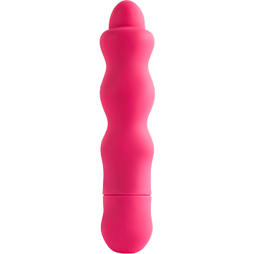 Frenzy Silicone Vibrator with 10 Dynamic Rhythms (Pink) - Dream Toys - Splashproof