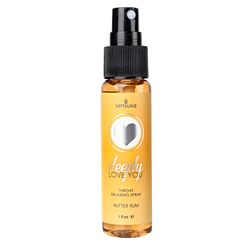 Sensuva Deeply Love You Relaxing Throat Spray Butter Rum Brown 30ml