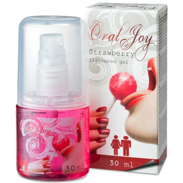 Oral Joy Strawberry Flavoured Gel for Oral Sex 30ml