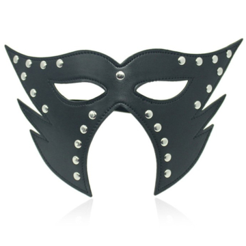 Cat Mask Open Mouth Black