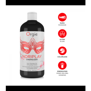 Orgie's Noriplay Energizing Gel - Nuru Massage (500ml)