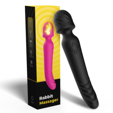 Mission Heat Wand Massager Mission Black