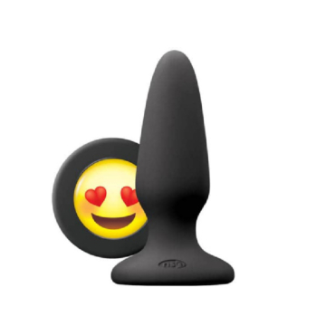 NS NOVELTIES Black Silicone Mojis ILY