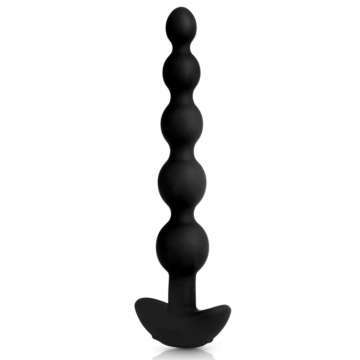 
b-Vibe Cinco Anal Beads Black OS