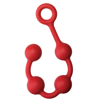 KINK Solid Anal Balls Red