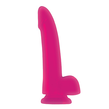 Jelly Rancher Smooth Rider Dildo 15 cm (Pink) - NS Novelties