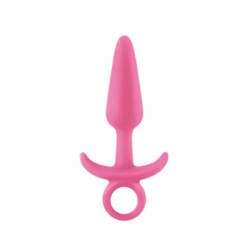 Firefly Prince Glowing Small Butt Plug Pink - NS Novelties - Waterproof Anal Plug