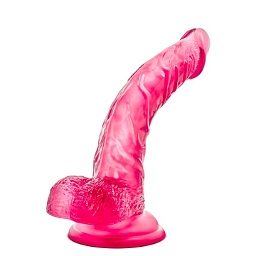 Realistic Curved Dildo B Yours Sweet N Hard 21.6 cm (Pink) - Blush