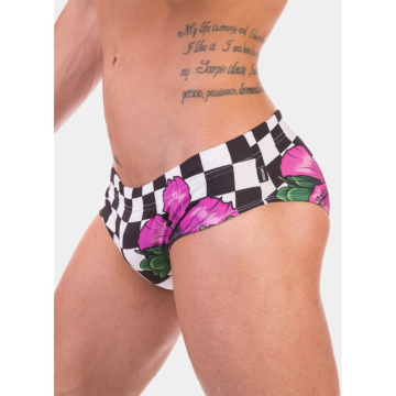 80S Flower Swim Brief