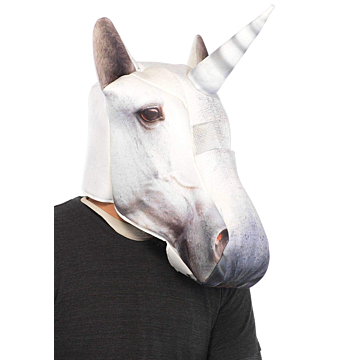 Unicorn Dreams Foam Mask by Leg Avenue - White