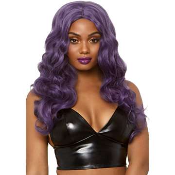 Enchanting Purple Mermaid Wig by Leg Avenue